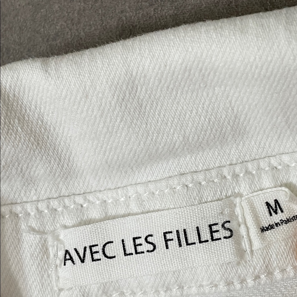 Avec Les Filles denim Boiler Romper size Medium - Picture 8 of 9
